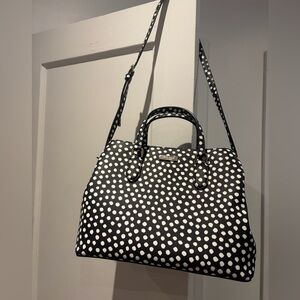 Kate spade polka dot hand bag